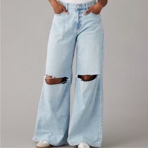American Eagle Ultra High Rise Wide Leg Jean